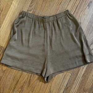 Vince Tan High Waist Shorts